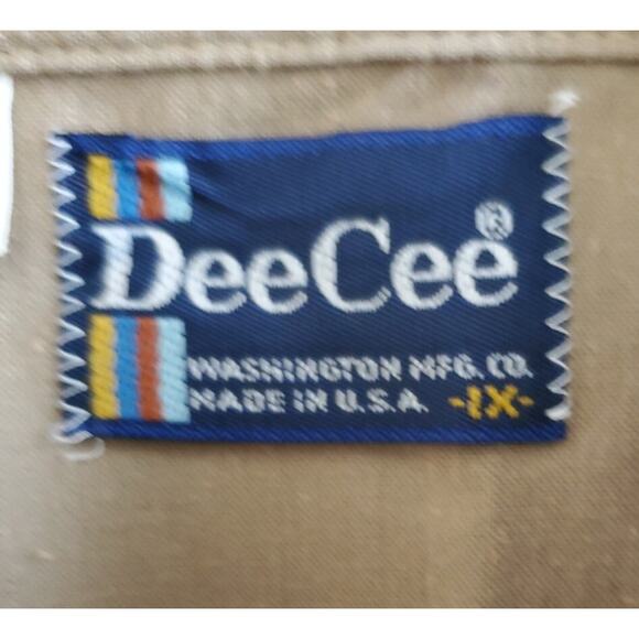 Vintage DEE CEE Blue Khaki Work Shirt Button Up 100% Cotton X-Large - Picture 4 of 5